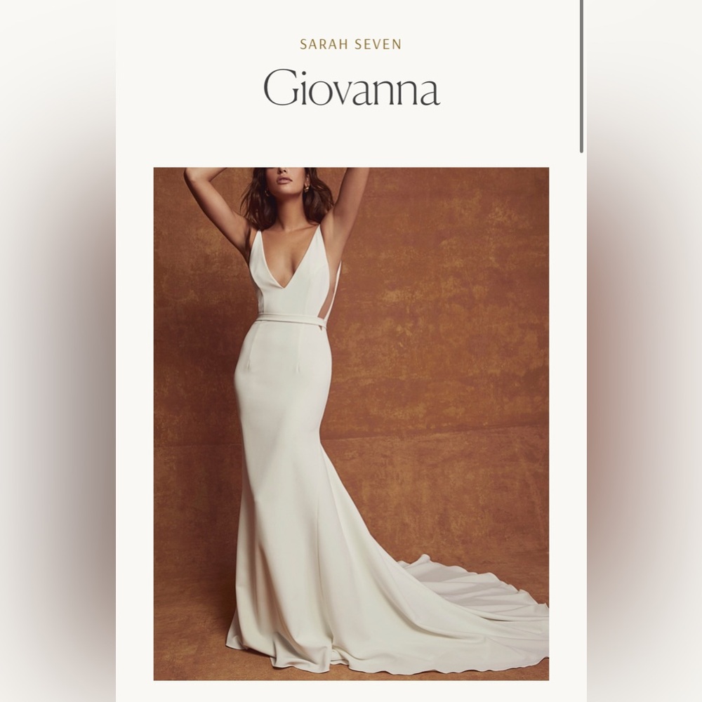 Giovanna Sarah Seven wedding dress
